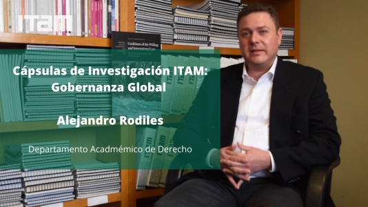 Cápsulas de Investigación ITAM: Gobernanza Global - Alejandro Rodiles
