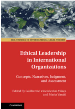 Libro “Ethical Leadership in International Organizations: Concepts, Narratives, Judgment, and Assessment”